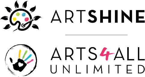 Artshine & Arts4All Unlimited logos