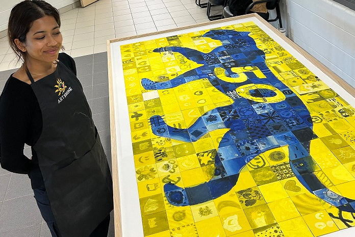 Mural Collaboration with N.A. MacEachern Public School in Waterloo, Ontario