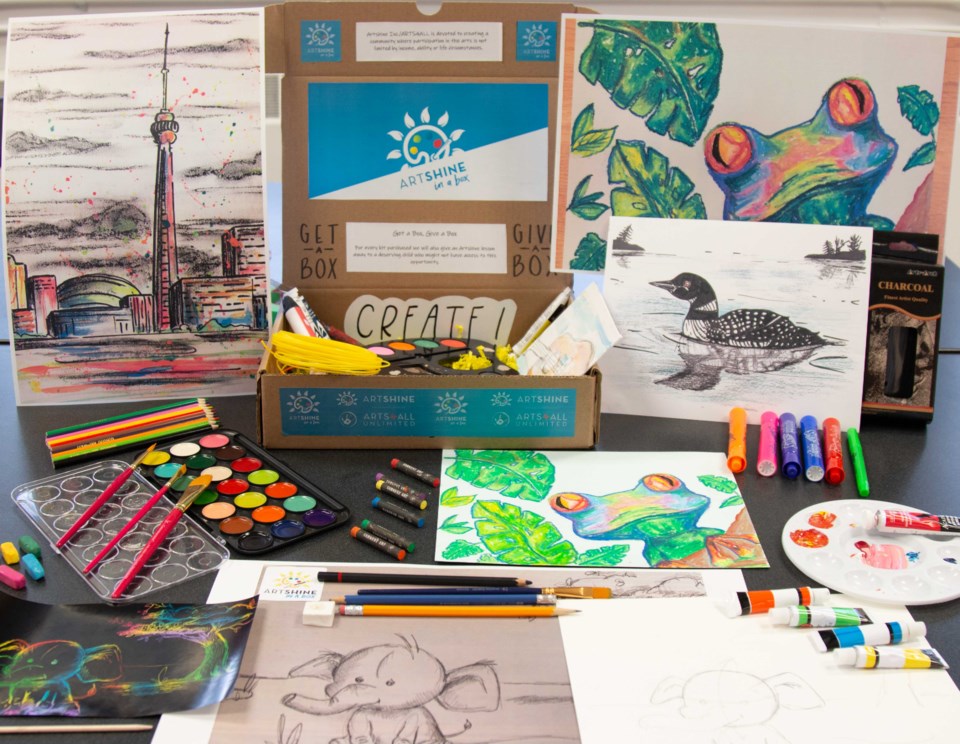 ARTSHINE introduces monthly subscription box for kids