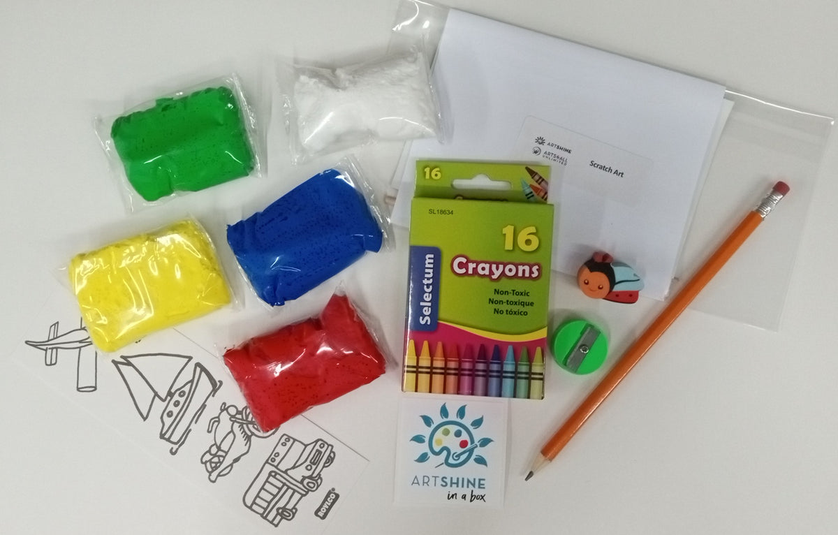 Triple Scoop Toddler Art Box (Specialty)