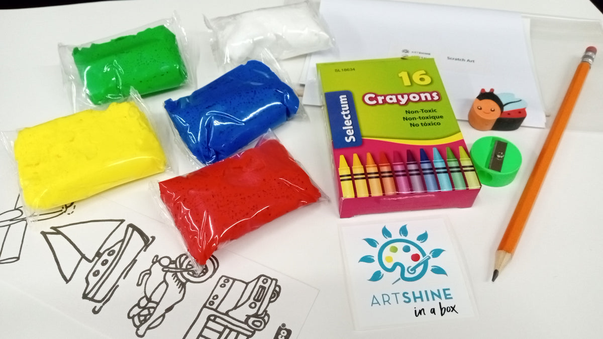 Triple Scoop Toddler Art Box (Specialty)