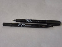 Artshine Dual Tip Artist Markers - Black, Pack of 12