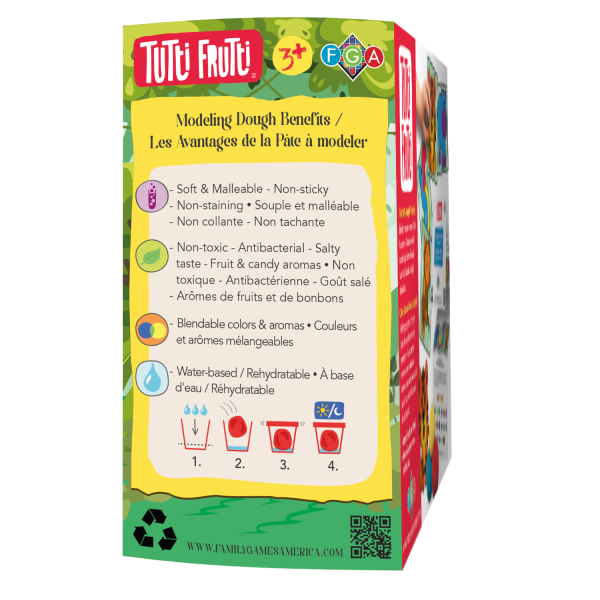 Tutti Frutti Clay Set - Friends in the Jungle (Ages 3+)