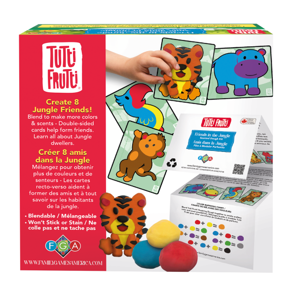 Tutti Frutti Clay Set - Friends in the Jungle (Ages 3+)
