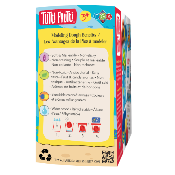Tutti Frutti Clay Set - Friends in the Ocean (Ages 3+)