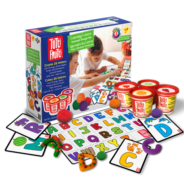 Tutti Frutti Deluxe Clay Set - Learning Letters (Ages 3+)
