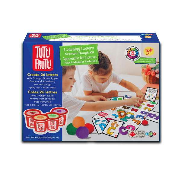Tutti Frutti Deluxe Clay Set - Learning Letters (Ages 3+)