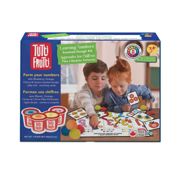 Tutti Frutti Deluxe Clay Set - Learning Numbers (Ages 3+)