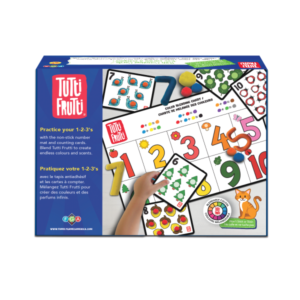 Tutti Frutti Deluxe Clay Set - Learning Numbers (Ages 3+)