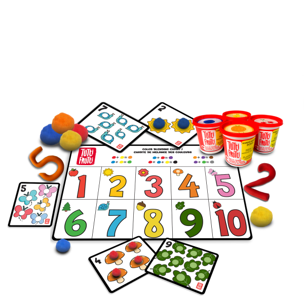 Tutti Frutti Deluxe Clay Set - Learning Numbers (Ages 3+)