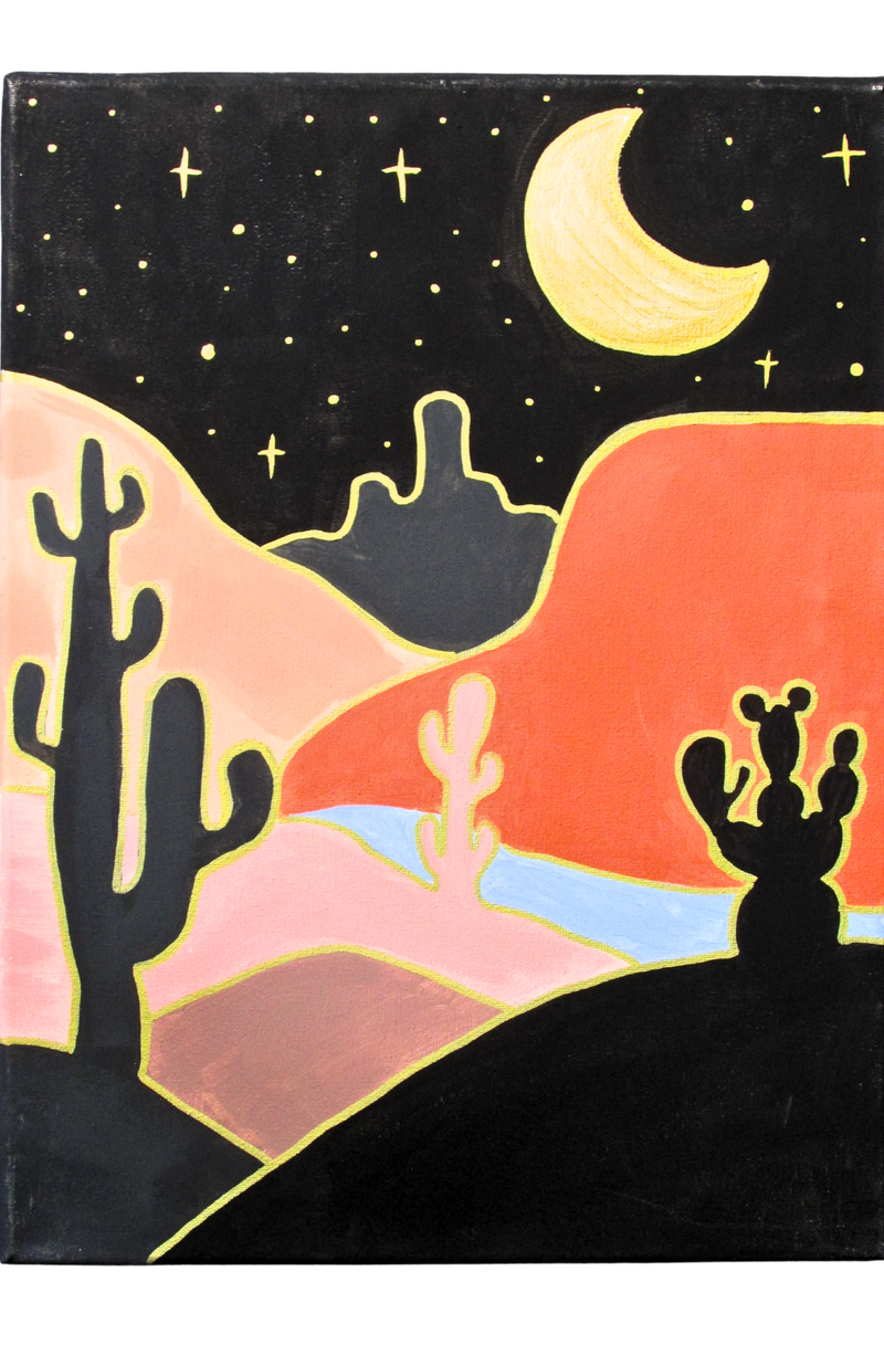 Adult Paint Night - Studio Artshine Kitchener - Acrylics - May 7, 2025