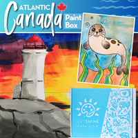 Atlantic Canada Specialty Paint Box (Peggy's Cove & Seal)