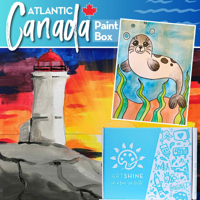 Atlantic Canada Specialty Paint Box (Peggy's Cove & Seal)