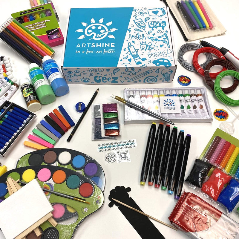Love Monsters Art Kit + Video Tutorial