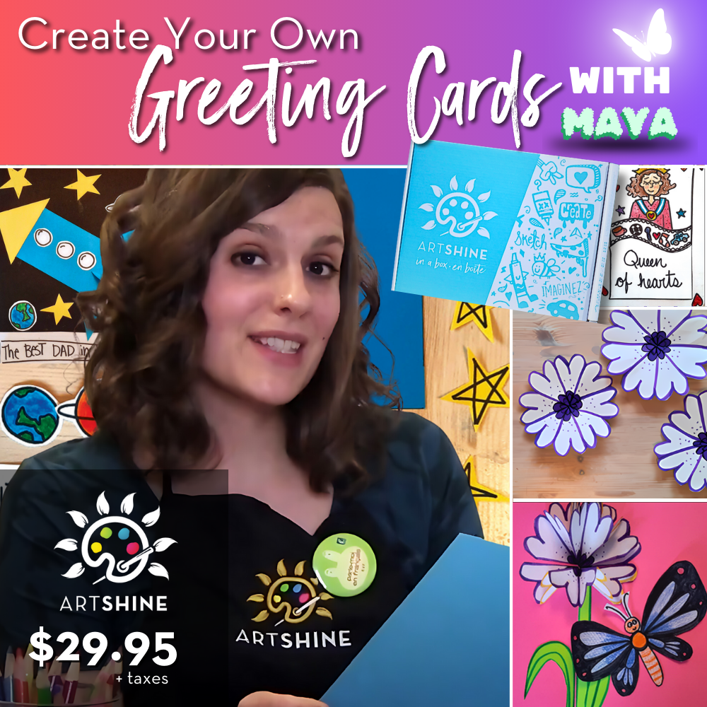 Create Your Own Greeting Cards! Art & Craft Specialty Box for All Ages