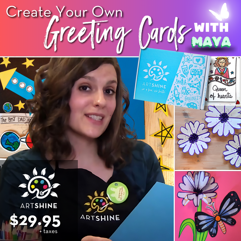 Create Your Own Greeting Cards! Art & Craft Box