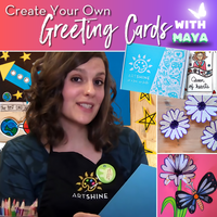 Create Your Own Greeting Cards! Art & Craft Specialty Box for All Ages