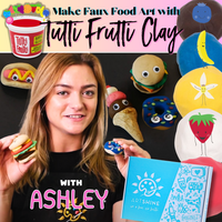 Tutti Frutti Clay Art & Craft Specialty Box for All Ages (Bulk Orders Available)