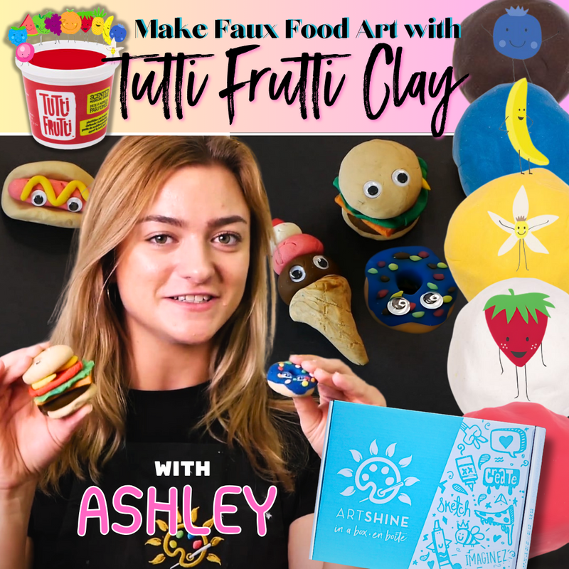 Tutti Frutti Clay Arts & Crafts Specialty Box for All Ages