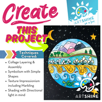 Earth Day Celebrations! Art Kit + Video Tutorial - Paper Craft Collage Specialty Box