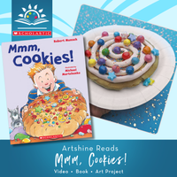 Book + Art Kit | Artshine Reads | Mmm, Cookies!