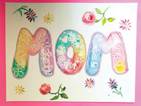 Watercolour Paint & Oil Resist Art (Mother's Day & Father's Day Specialty Box)