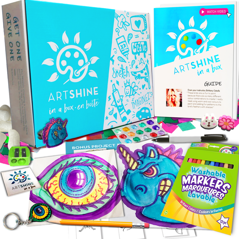 Jump into Shrinky Dinks - Art & Craft Activity Box