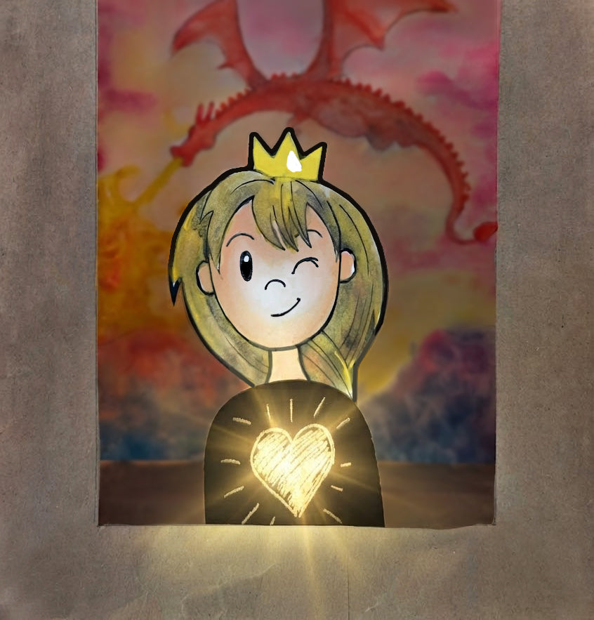 Livre + Projet d'Art | Artshine Raconte | La princesse dans un sac