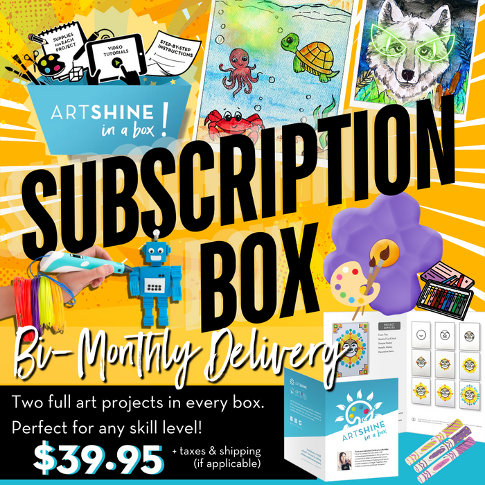 Artshine in a Box Subscription (Bi-Monthly Delivery)
