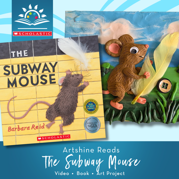 Book + Art Kit | Artshine Reads | The Subway Mouse