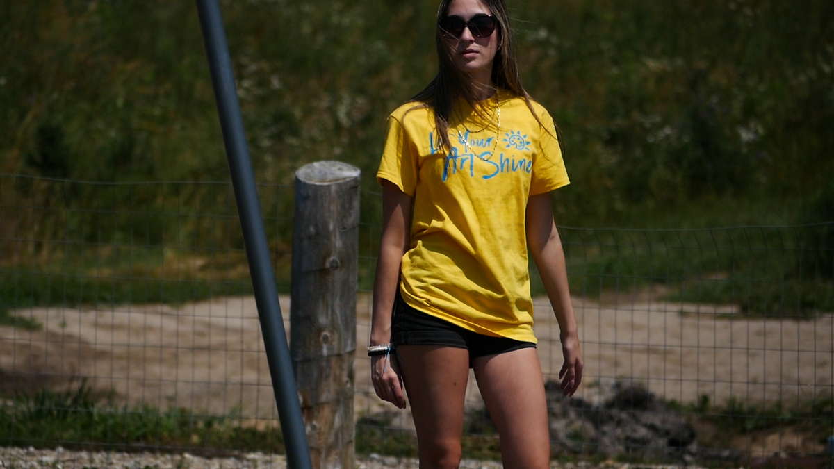 Artshine "Let Your Artshine" ADULT T-Shirt - Bright Yellow