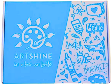 Head to the Beach Art Kit + Video Tutorial - Acrylic Paint Specialty Box