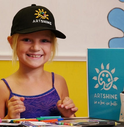 Head to the Beach Art Kit + Video Tutorial - Acrylic Paint Specialty Box