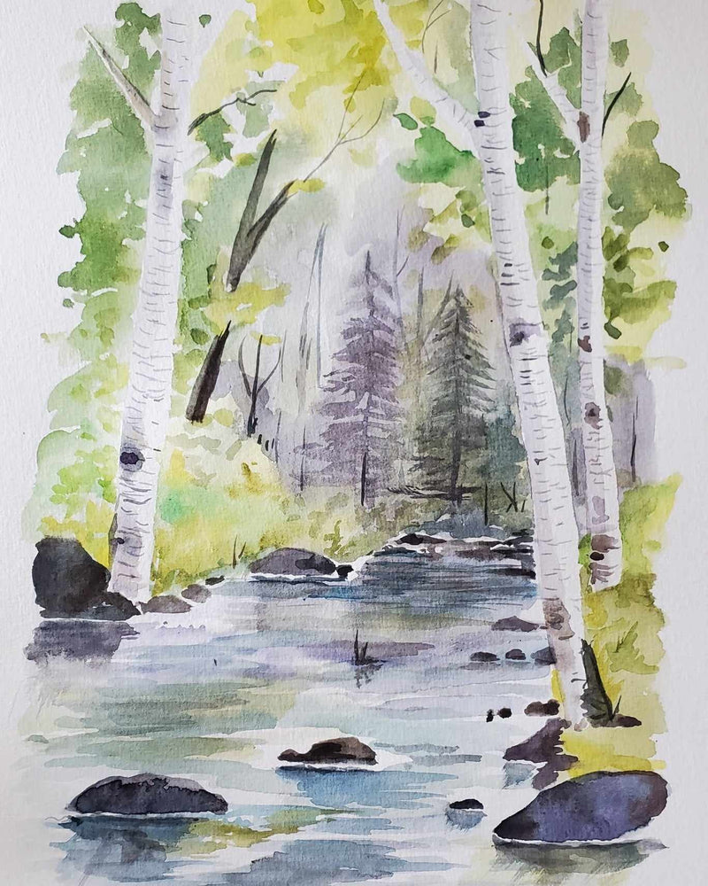 Adult Paint Night - Studio Artshine Kitchener - Watercolours - May 21, 2025