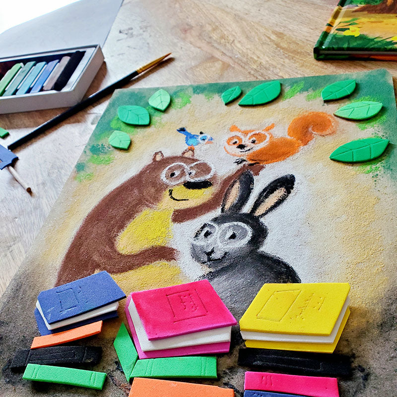 Livre + Projet d'Art | Artshine Raconte | Comment Attraper Un Ours Qui Aime Lire