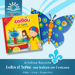 Livre + Projet d'Art | Artshine Raconte | Caillou et Sophie: Une histoire sur l'autisme