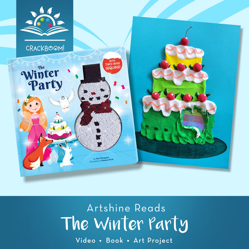 Book + Art Kit | Artshine Reads  | The Winter Party