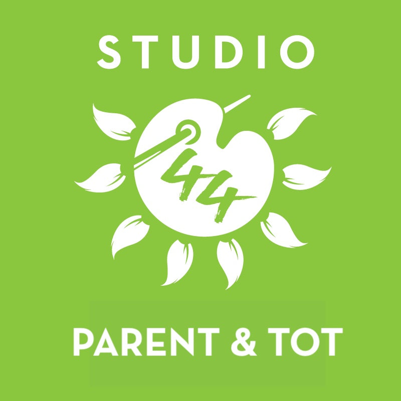 Parent & Tot Art Session - In Person at Studio 44 - Weekly Wednesday Classes (FREE, DONATION OPTIONAL)